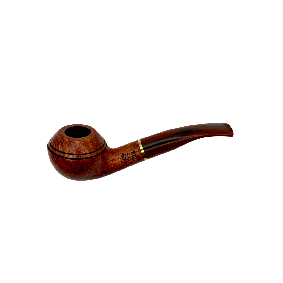 Molina Pipes Striato Smooth Light Brown MR27
