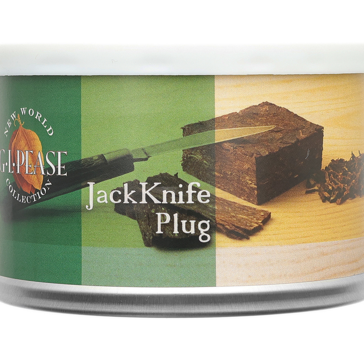 G. L. Pease Pipe Tobacco: JackKnife Plug 2oz