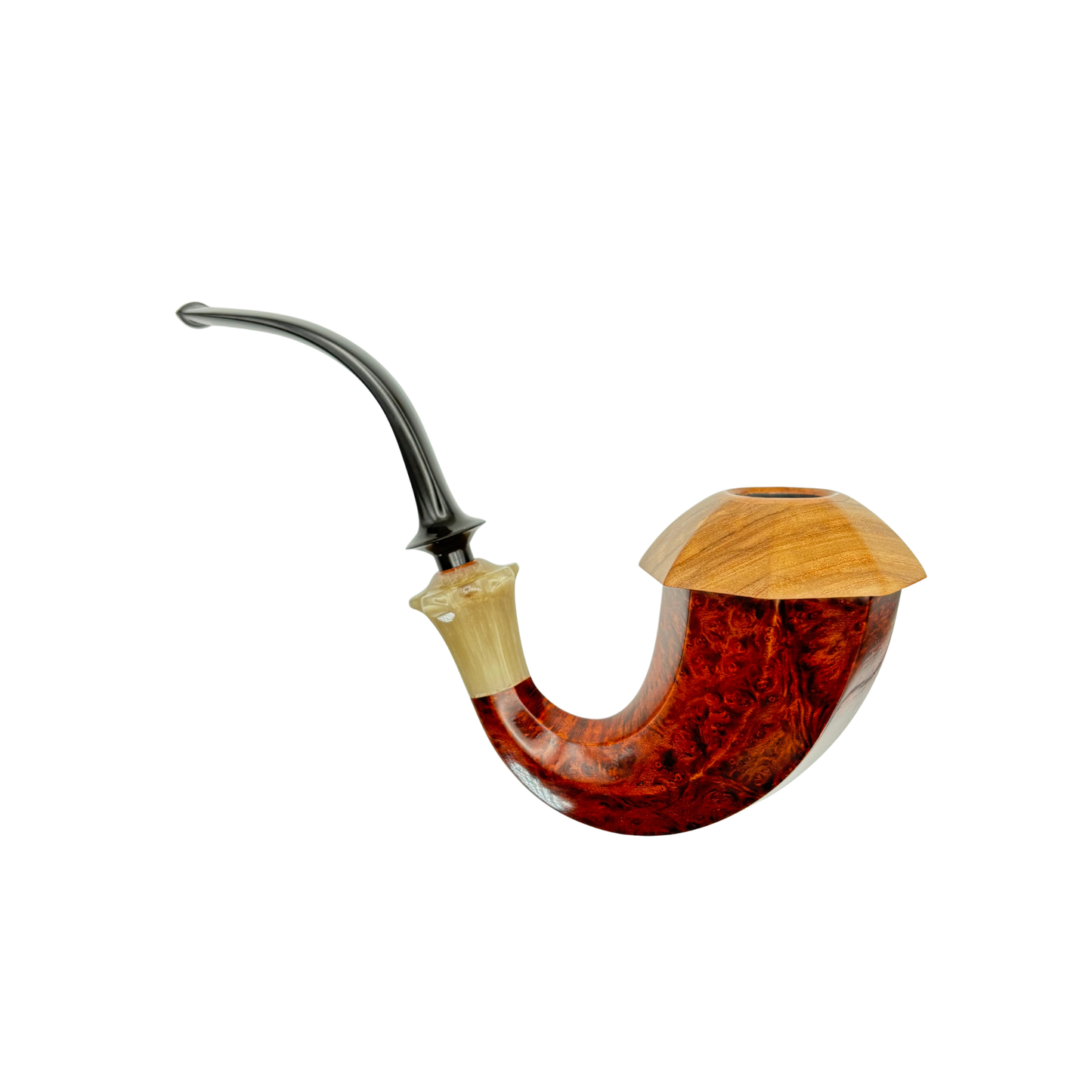 C Pipe Artisan Bent Gourd Calabash Smooth