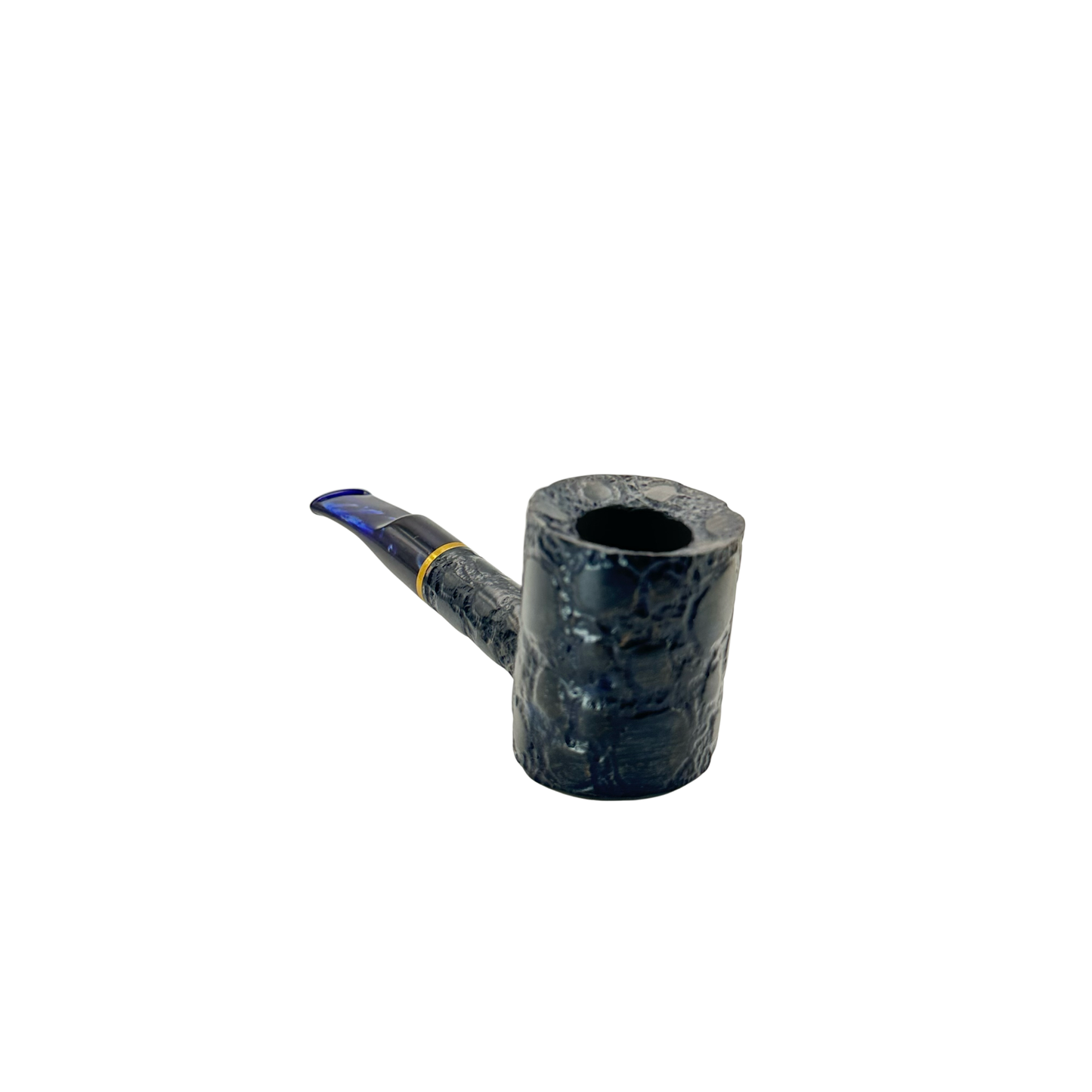 Savinelli Blue Alligator Poker