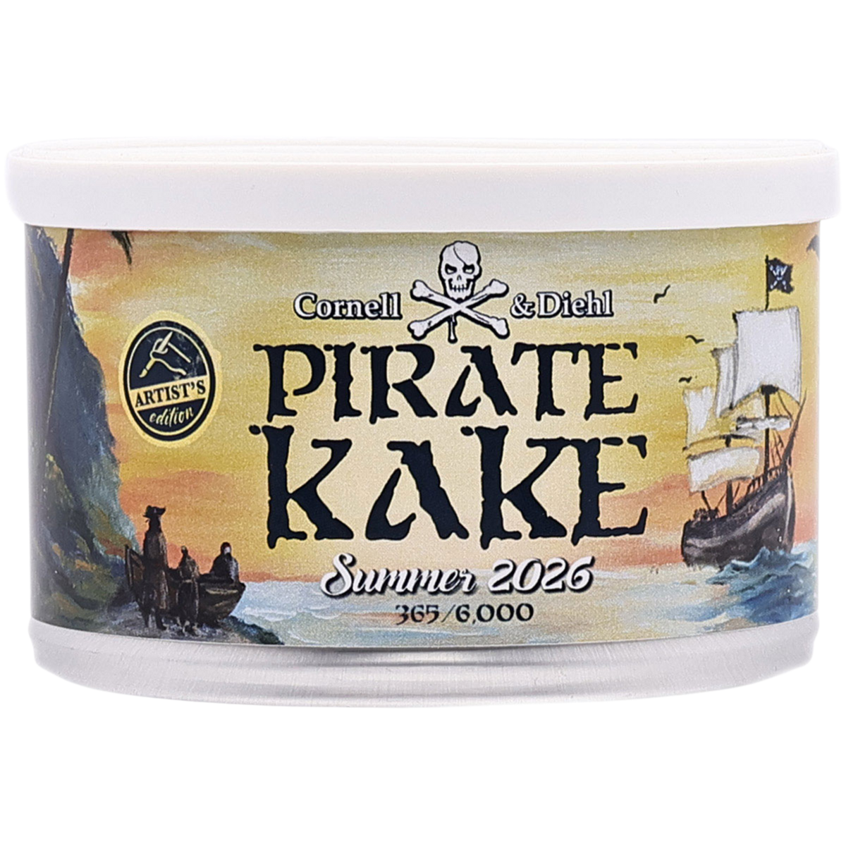Cornell & Diehl Pipe Tobacco: Pirate Kake Artist's Edition 2oz