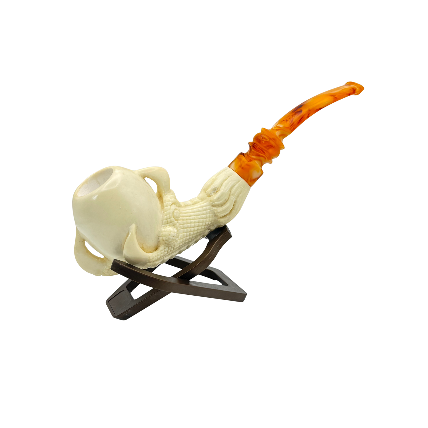 Celebi Intricate Eagle Claw Meerschaum
