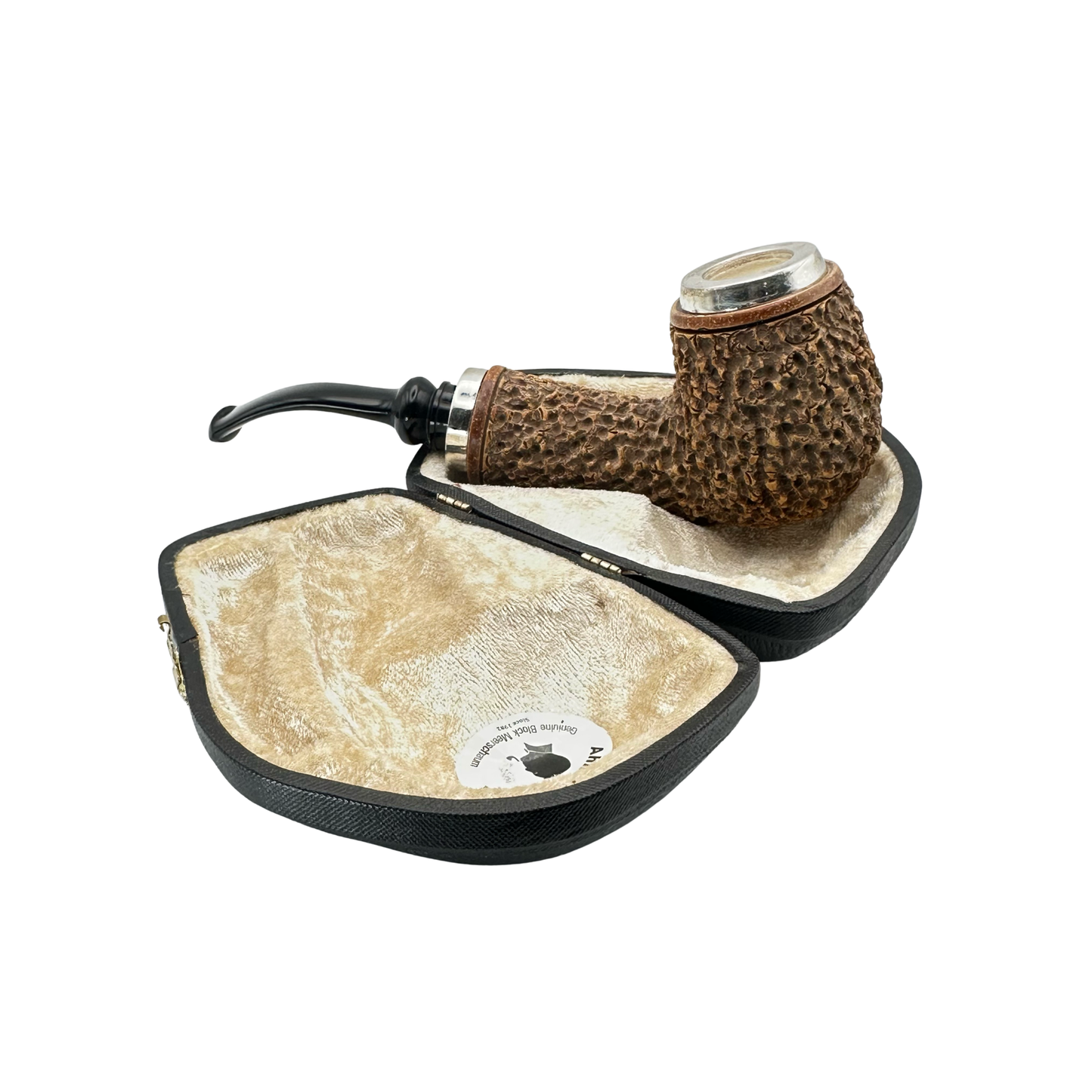 Meerschaum Stone Finish Silvercap