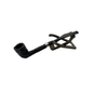 Peterson Pipes: Speciality Rusticated Nickel Mounted Dublin Fishtail