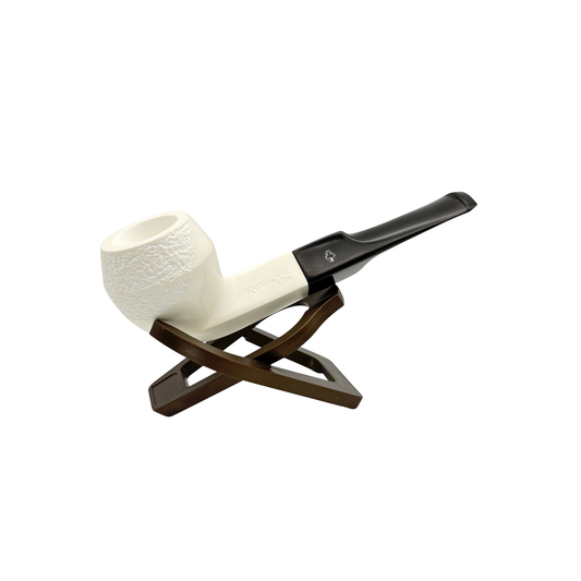 Kaywoodie 175th Bulldog Meerschaum Partially Rusticated B