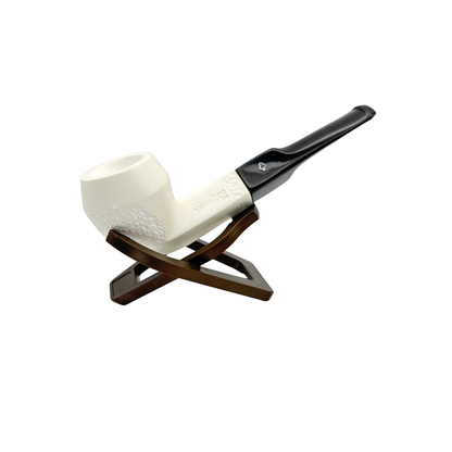 Kaywoodie 175th Bulldog Meerschaum Partially Rusticated E