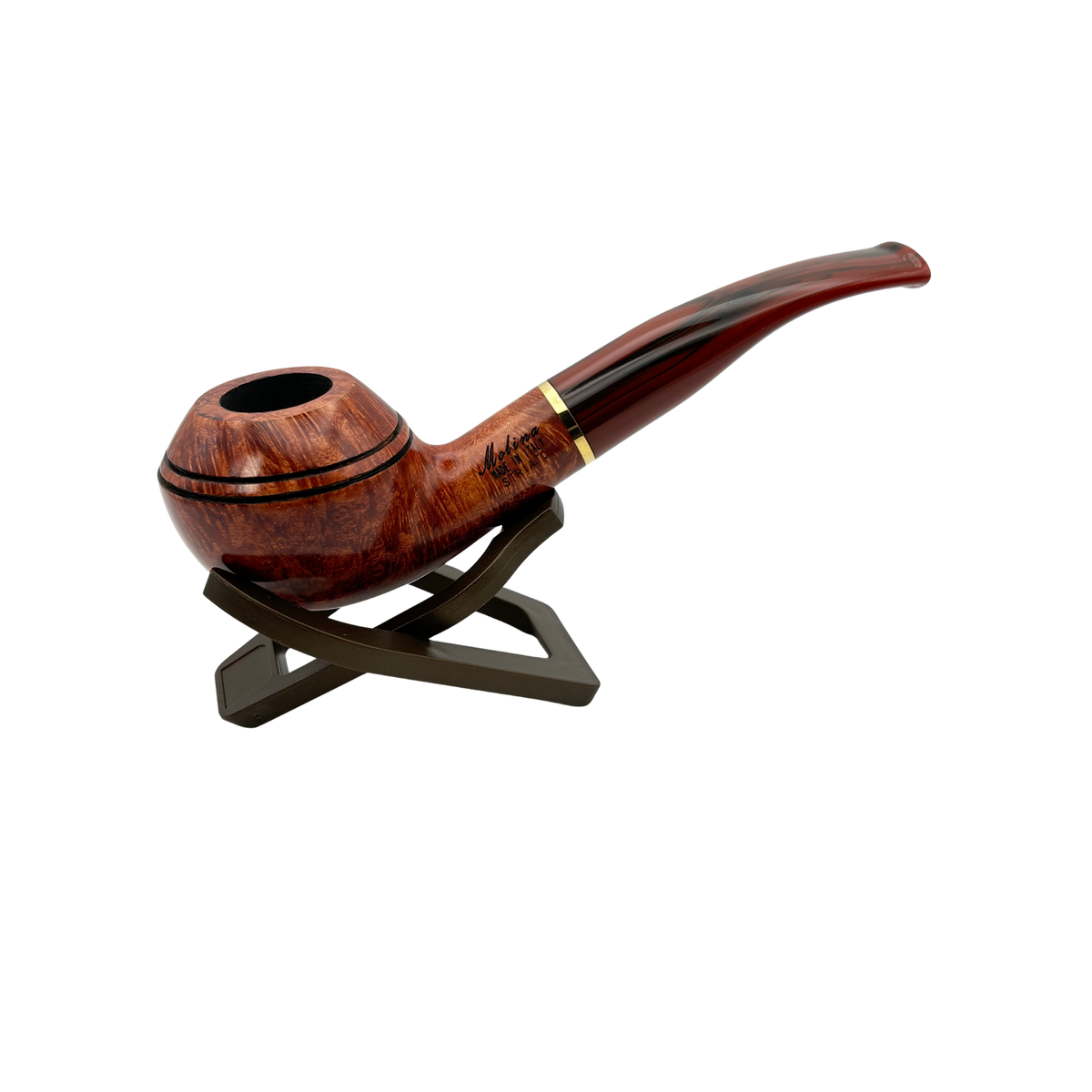 Molina Pipes Striato Smooth Light Brown MR27