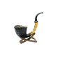 C Pipes Artisan Bamboo-Shank Freehand Poker