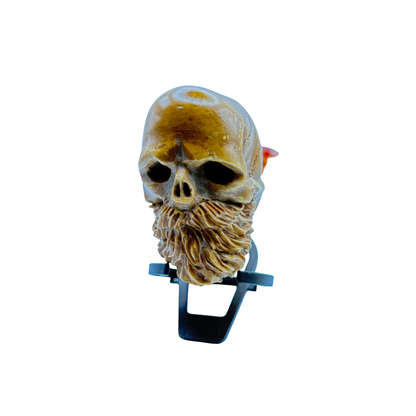 Celebi Large Brown Skull Meerschaum