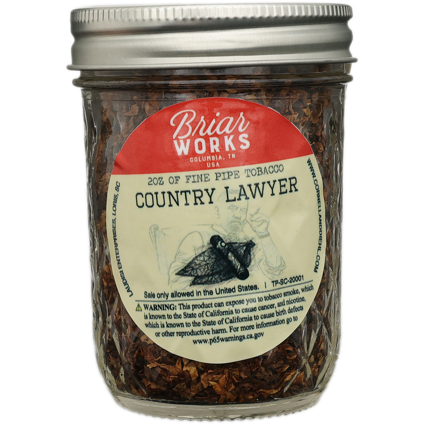 Briar Works Country Lawyer 2oz