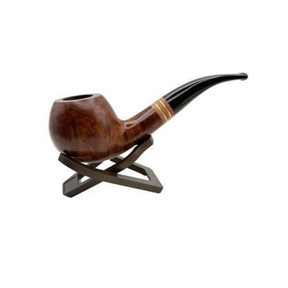 Vauen Brass 2342 1/4 Bent Apple