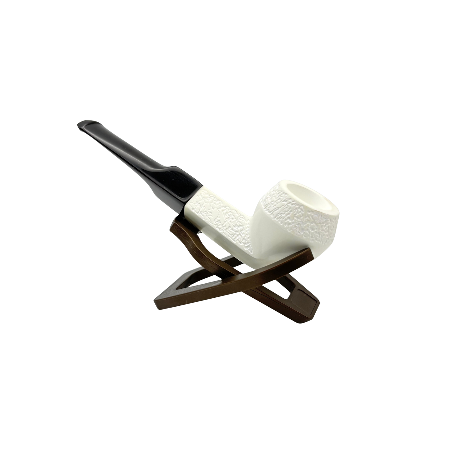Kaywoodie 175th Bulldog Meerschaum Partially Rusticated C