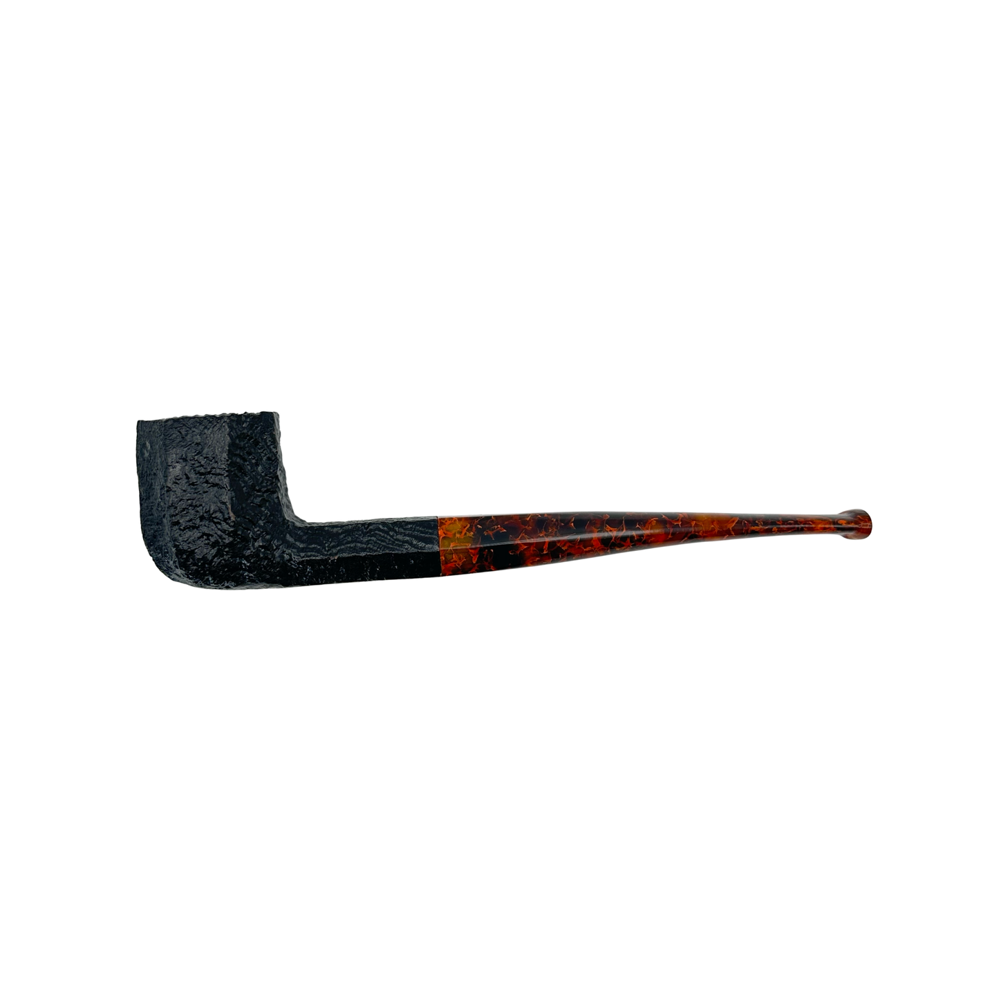 Savinelli Pipes: Ottagono Long Sandblasted (6mm)