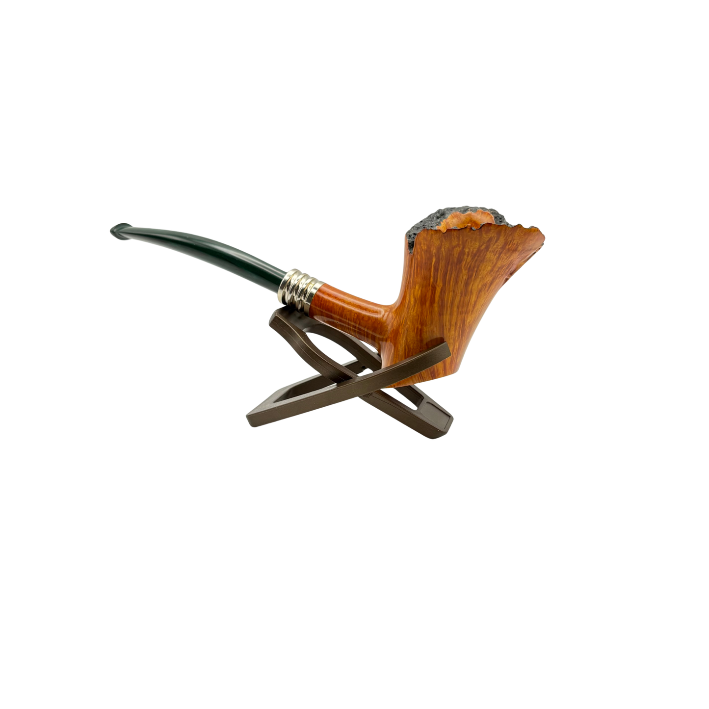 C Pipe Sitter Dublin Freehand W/ Metal Band