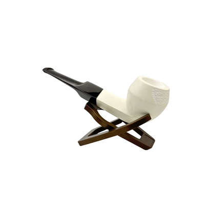 Kaywoodie 175th Bulldog Meerschaum Partially Rusticated B