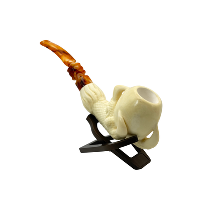 Celebi Intricate Eagle Claw Meerschaum