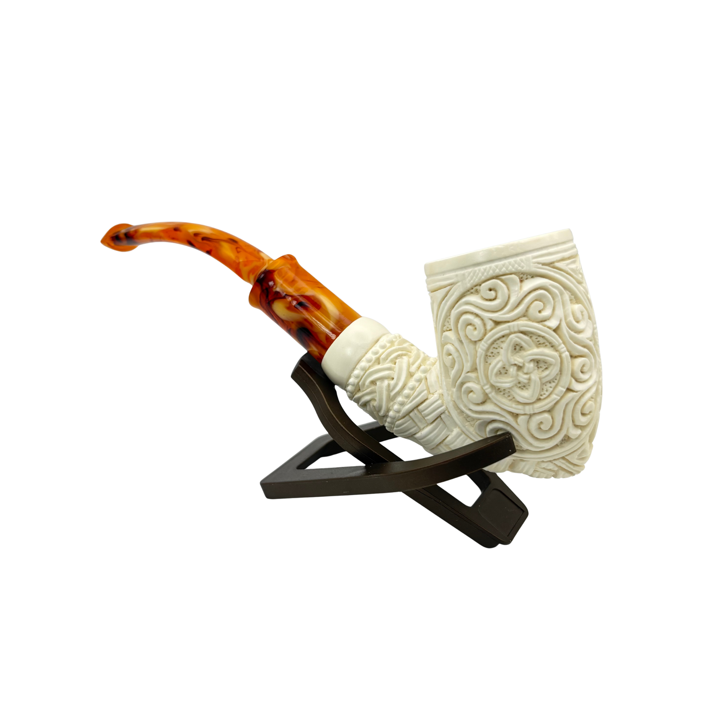 Celebi Celtic Knotwork Block Meerschaum
