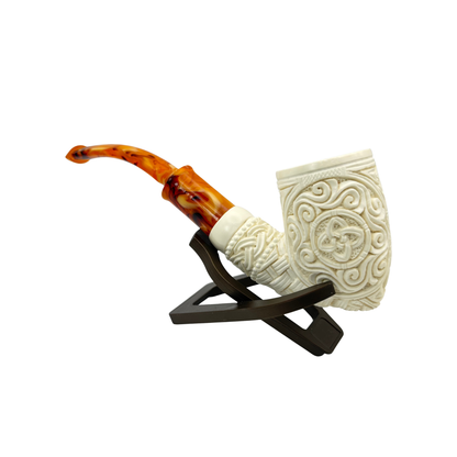 Celebi Celtic Knotwork Block Meerschaum