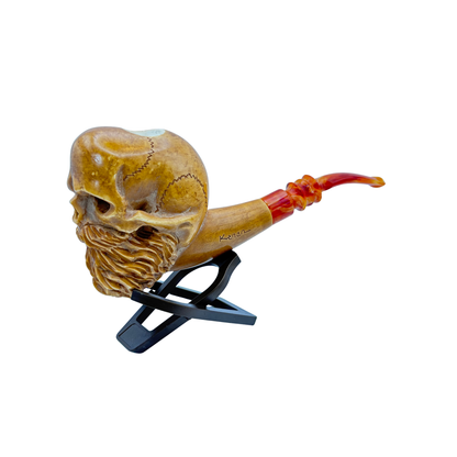 Celebi Large Brown Skull Meerschaum