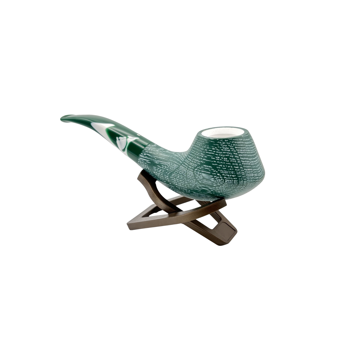 Vauen Lime Green 785 Fancy 1/4 Bent