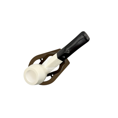 Kaywoodie 175th Bulldog Meerschaum Partially Rusticated D