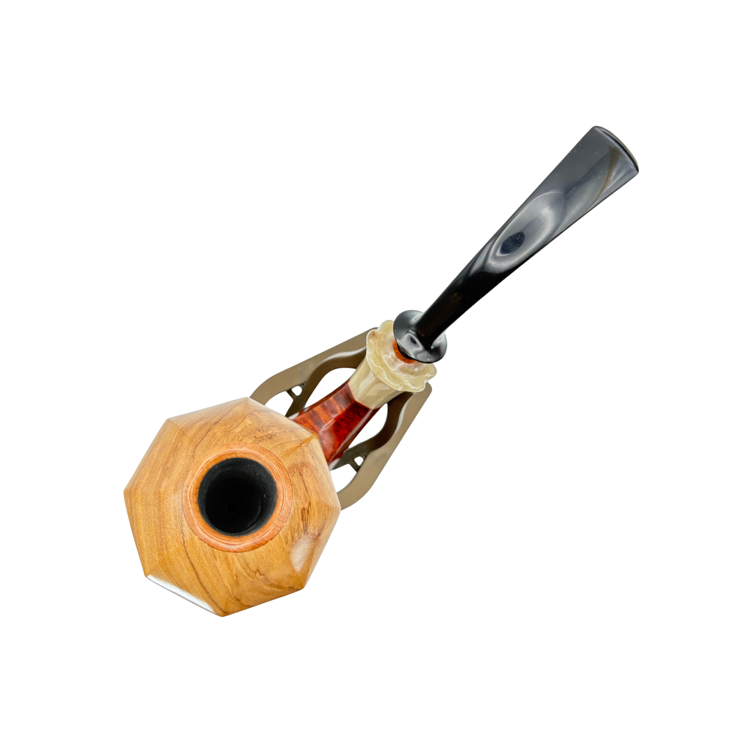 C Pipe Artisan Bent Gourd Calabash Smooth