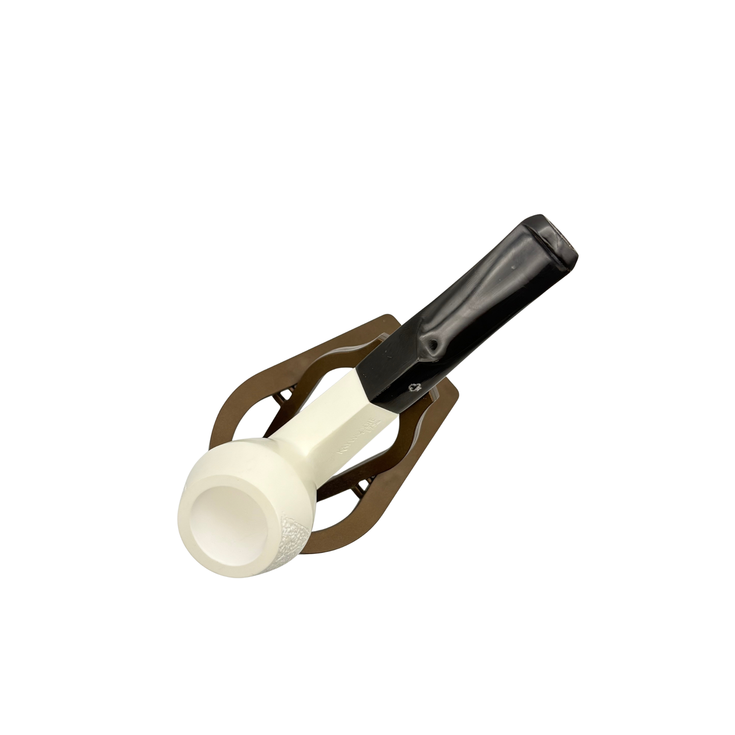 Kaywoodie 175th Bulldog Meerschaum Partially Rusticated B