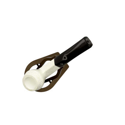 Kaywoodie 175th Bulldog Meerschaum Partially Rusticated C