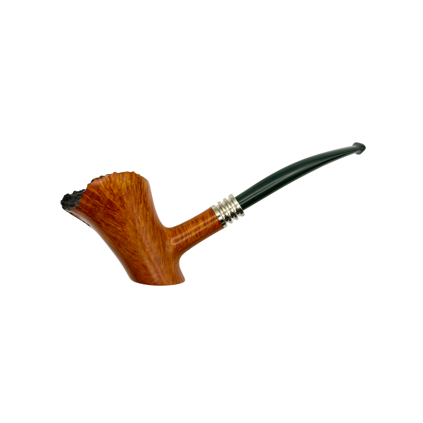 C Pipe Sitter Dublin Freehand W/ Metal Band