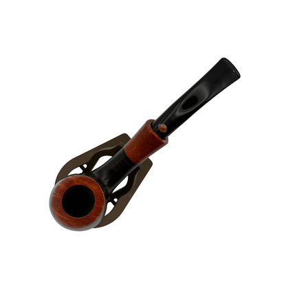White Elephant Pipes Serengeti Sandblasted Bent Billiard