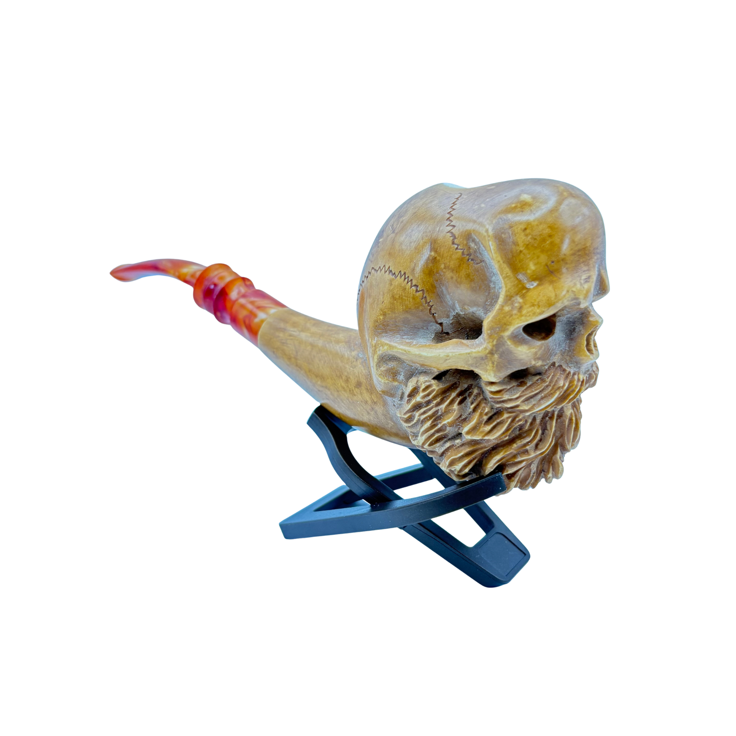 Celebi Large Brown Skull Meerschaum