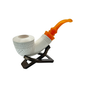 Meerschaum Half Bent Yellow Stem
