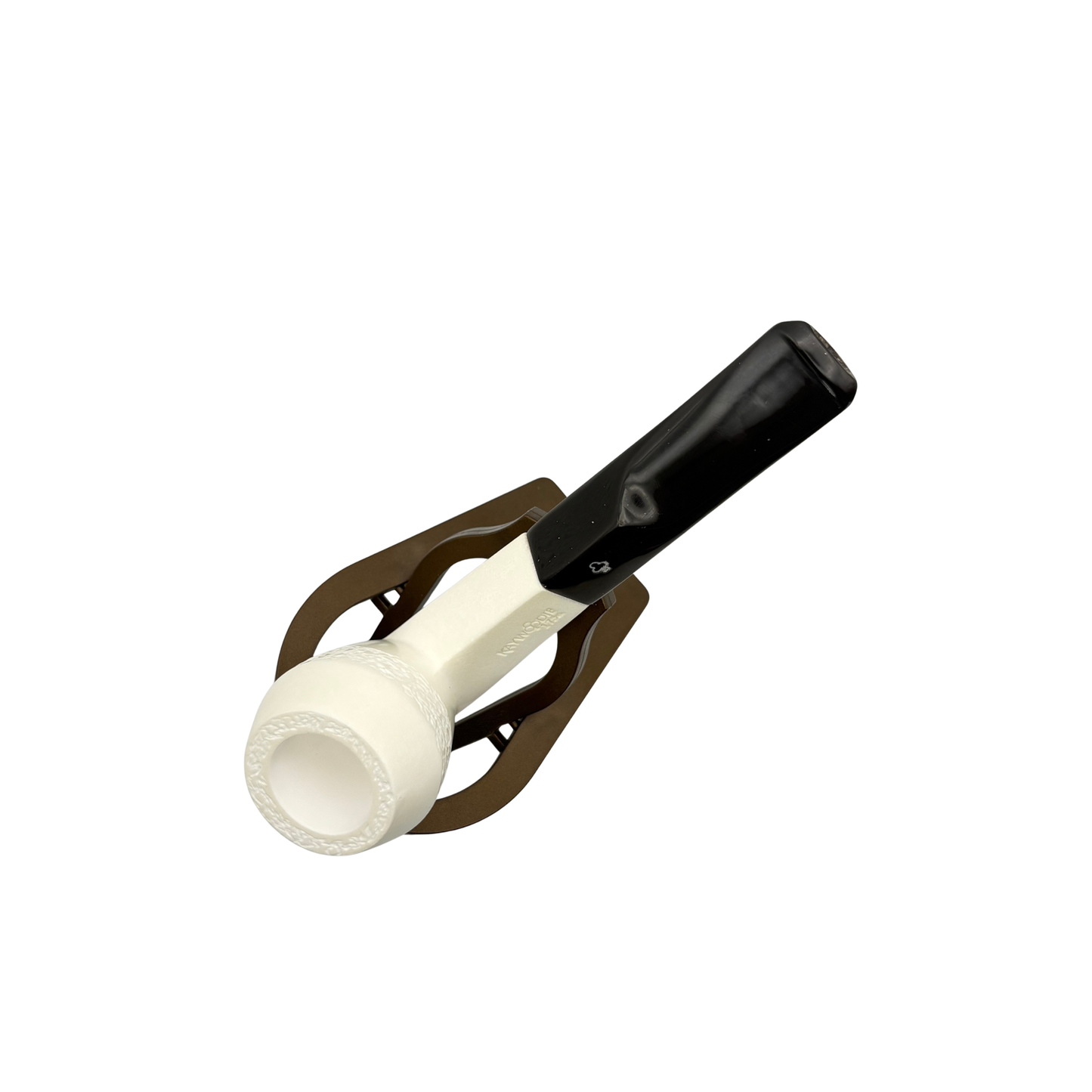 Kaywoodie 175th Bulldog Meerschaum Partially Rusticated A
