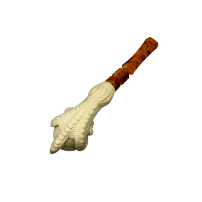 Celebi Intricate Eagle Claw Meerschaum