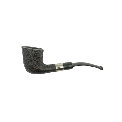 Ashton XXX Pebble Grain Bent Dublin Silver Mounted