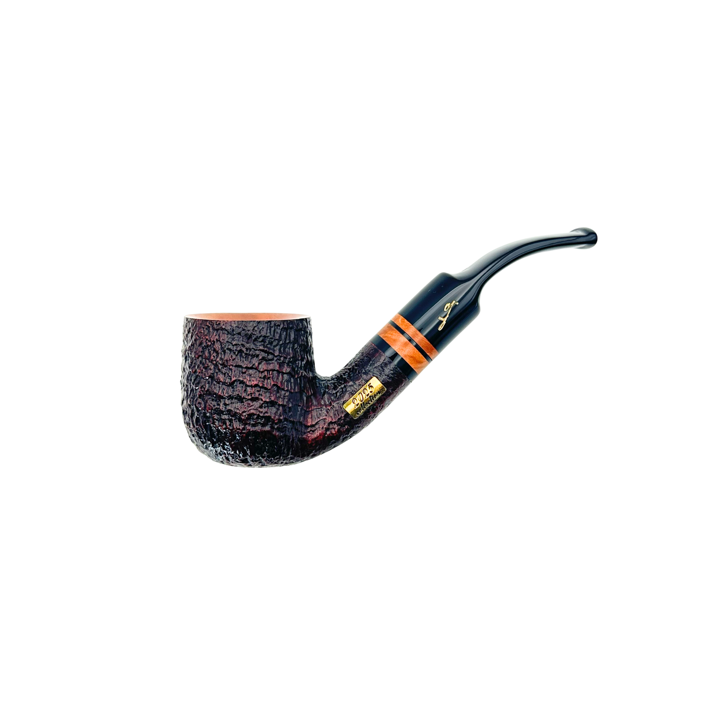 Savinelli Pipes: Collection 2025 Sandblasted with Smooth Top (6mm)