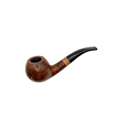 Vauen Brass 2342 1/4 Bent Apple