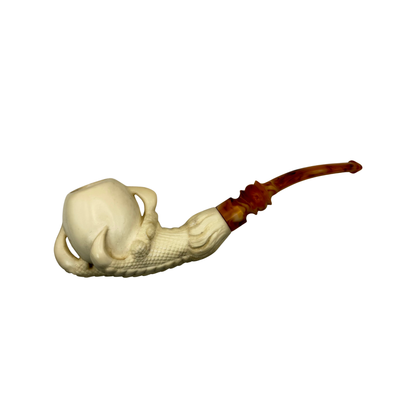 Celebi Intricate Eagle Claw Meerschaum