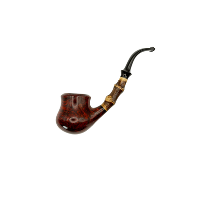 C Pipe Bent Dublin W/Bamboo Shank Smooth