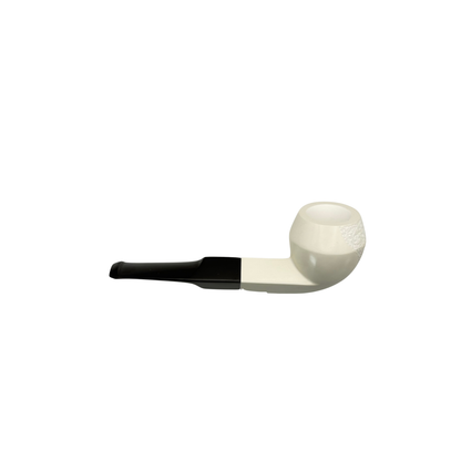 Kaywoodie 175th Bulldog Meerschaum Partially Rusticated B