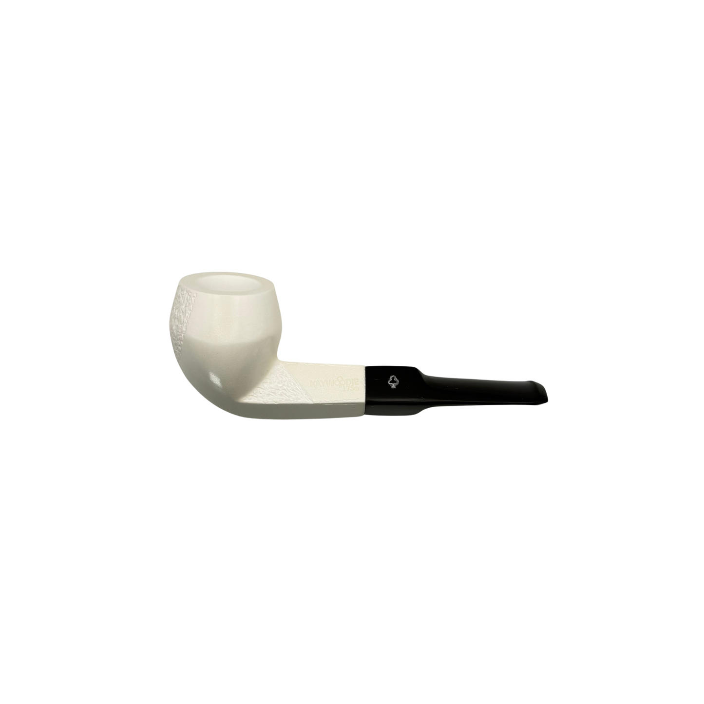 Kaywoodie 175th Bulldog Meerschaum Partially Rusticated D
