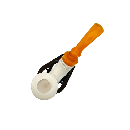 Meerschaum Half Bent Yellow Stem
