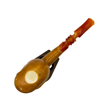 Celebi Large Brown Skull Meerschaum