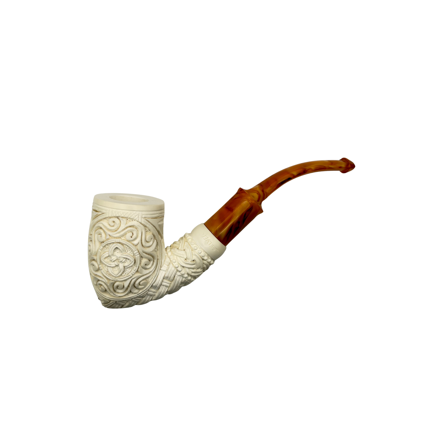Celebi Celtic Knotwork Block Meerschaum