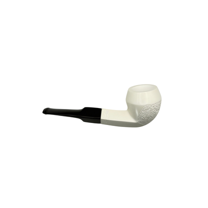 Kaywoodie 175th Bulldog Meerschaum Partially Rusticated E