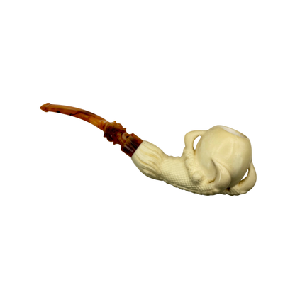 Celebi Intricate Eagle Claw Meerschaum