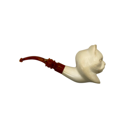 Celebi Cat Head Meerschaum