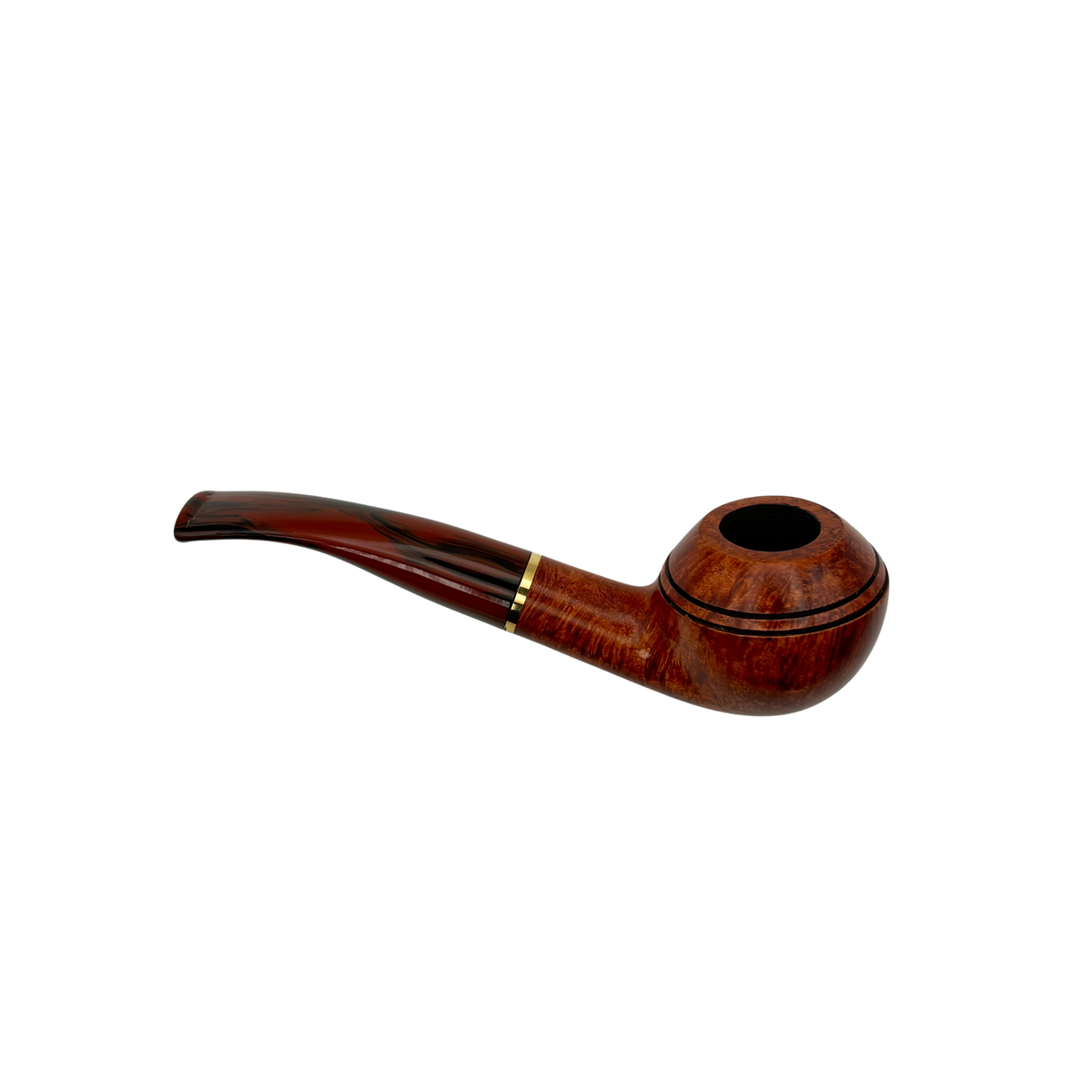 Molina Pipes Striato Smooth Light Brown MR27