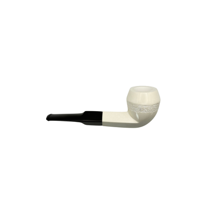 Kaywoodie 175th Bulldog Meerschaum Partially Rusticated A