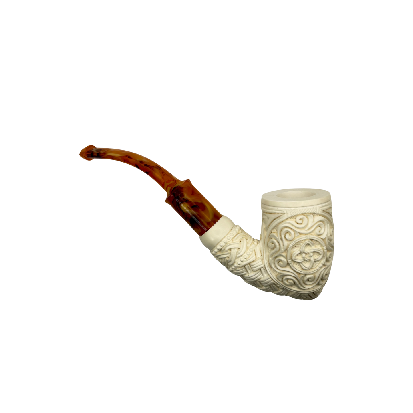 Celebi Celtic Knotwork Block Meerschaum